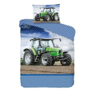 sengetøj traktor
