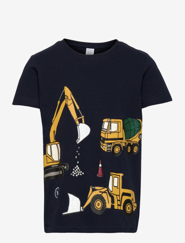 t-shirt med traktor